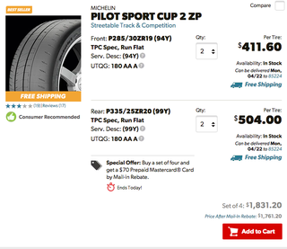Illustration for article titled Tire Choice Considerations Pre/Post Car Purchases